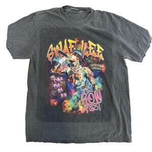 Swae Lee Shirt Adult Medium Rapper Rap Tee Pop Music Graphic Tee Black ROW FEST